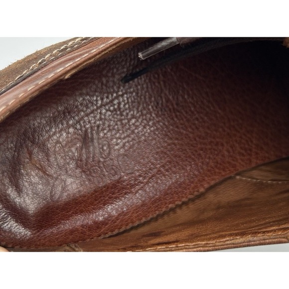 Johnston Murphy 1850 Dress Shoes‎ Mens 13 M Oxford Wingtip Brown Lace Up Casual - Picture 8 of 11